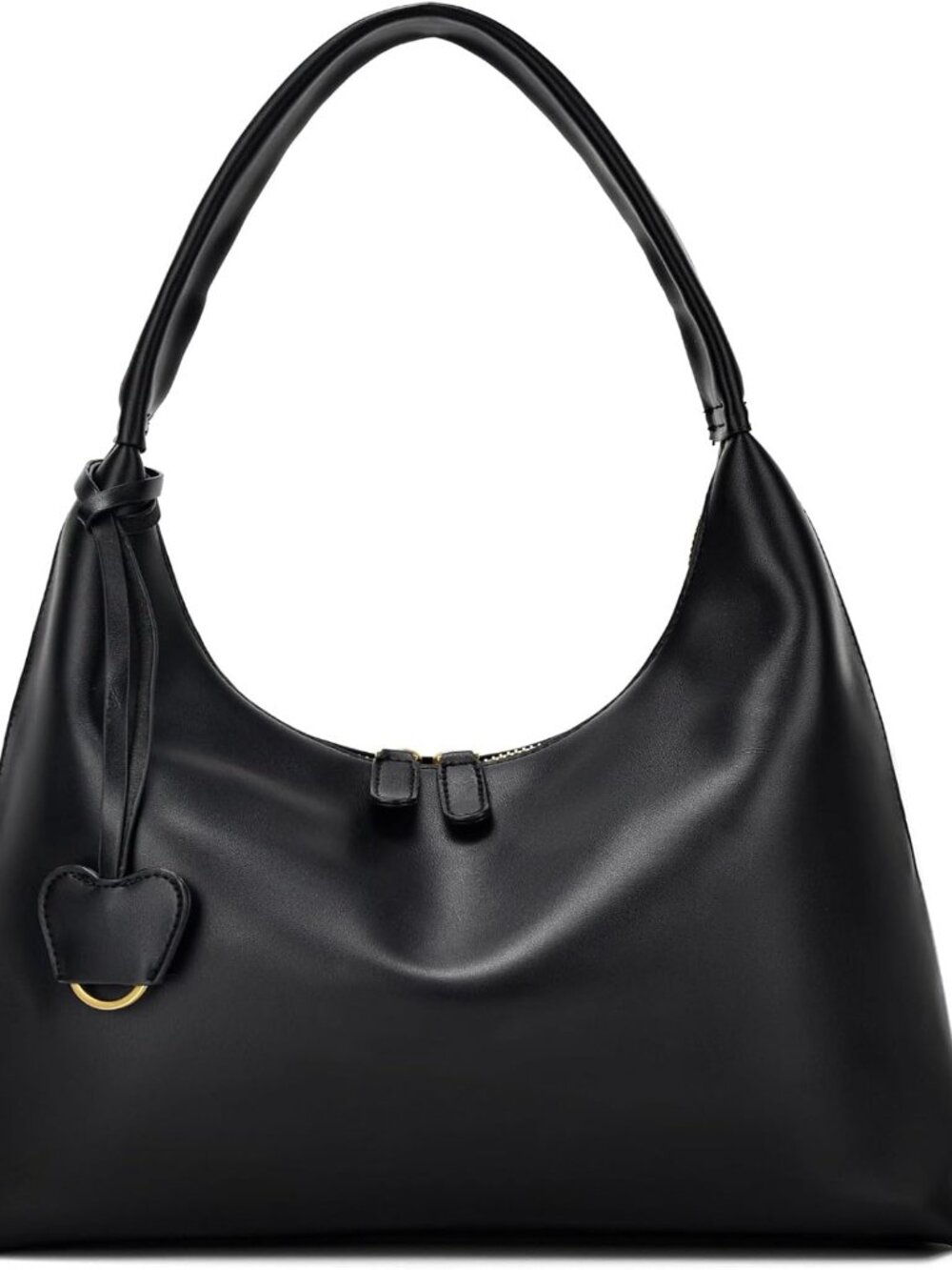 Worldlyda Women Shoulder Bag Slouchy Hobo Purse Soft Vegan Leather Casual Handba